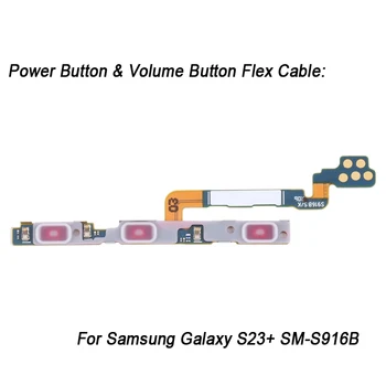 Prvotna Moč & Tipka Glasnost Tipka Flex Kabel Za Samsung Galaxy S23 Plus SM-S916B