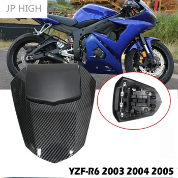 Motorno kolo Zadaj Osebnih Pillion Sedež Nastavek Kritje za Yamaha YZF R6 2008-2016 Ogljikovih Vlaken