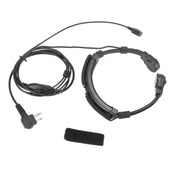 Grlo Mic Miniphone Prikrito Akustična Cev Slušalke Slušalke za Motorola Dva Načina Radio