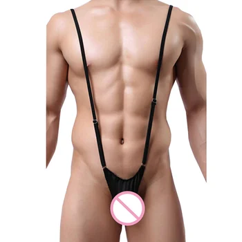 Moške Seksi Elastični Trak Perilo Mankini Tangice Leotard G String Moškega Telesa Erotično Bodysuit Kostum Fazi Izvesti Povoj, Spodnje Perilo