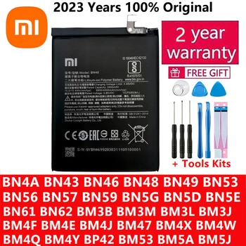 Original Baterija Xiaomi Mi Redmi Opomba Pocophone Poco F1, F2, F3 3 3 X3 K30 4 4X K40 5 6 7 8 8T 9 9A 9C 9T 10 10 10T 11 Pro Lite