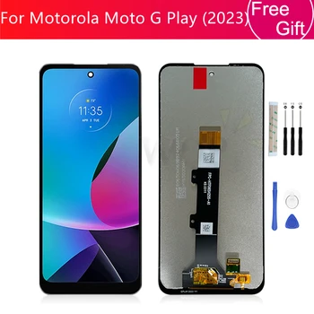 Za Motorola Moto G Play 2023 LCD-Zaslon, Zaslon na Dotik, Računalnike Zbora Za Moto G Predvajanje Zaslon Z Okvirjem za Nadomestne Dele
