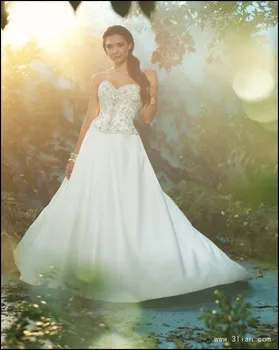 vestido de noiva longo modi casamento žogo poročne obleke saten vezenje kristalno salomon nevesta 2019 nove poročne obleke