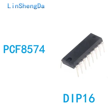 10PCS PCF8574 PCF8574P AP Inline DIP16 Expander Čip