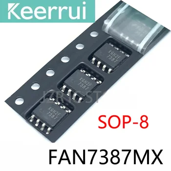 5-20piece 100% Novih FAN7387MX SOP8 FAN7387 7387 SOP-8 Balast krmilnik čipov Moč IC, čip