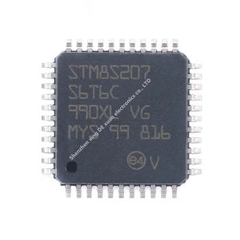 STM8S207S6T6C STM8S STM8S207 LQFP-44 24MHz 32KB Flash Pomnilnik 8-bitni Mikrokrmilnik MCU 8S207S6T6C Mikro-Krmilnik RAM 6KB IC