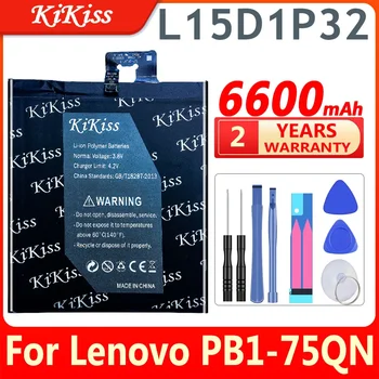 KiKiss L15D1P32 6600mAh Baterija Za Lenovo Tab3 Zavihek 3 8 Plus 8Plus TB-8703F 8703N 8703X 8703 PB1-750N PB1 750N+ Orodja