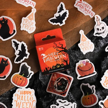 12packs/VELIKO Happy Halloween serije sveže ustvarjalno dekoracijo DIY self lepilo nalepke