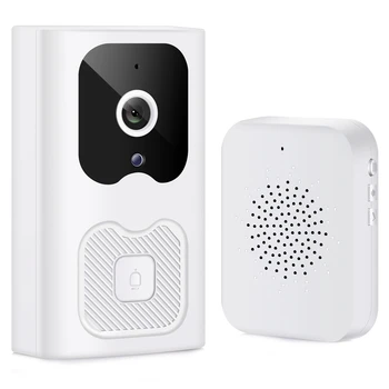 Inteligentni Zvonec Alarm, Zvonec Glas Interkom Gonge VGA Night Vision IP Kamera, Wifi Smart Alarm Vrata Bell Za Home Security