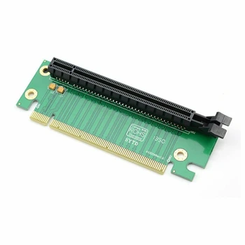 PCI-E PCI Express 16X 90 Stopinj Adapter Riser Card Za 2U Računalnik Primeru Ohišje PC Pretvornik Širitev Kartico Komponente