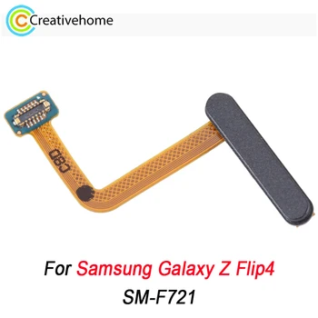 Original Prstnih Senzor Flex Kabel Za Samsung Galaxy Ž medije flip4 SM-F71 Telefon Popravila Zamenjava Del