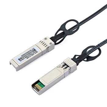 3X 2M DAC Kabel 10G SFP+DAC Kabel Pasivne Neposredno Pripisujejo Baker Twinax Kabel 30AWG Združljiv Za Ubiquiti Mikrotik Zyxel
