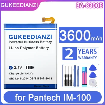 GUKEEDIANZI Nadomestna Baterija BA-8300E BA8300E 3600mAh za Pantech IM-100 IM-100K IM-100S