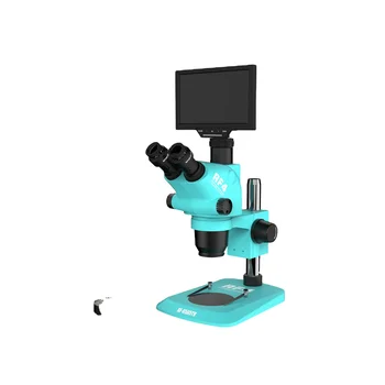 RF6565TV-YS010W Mikroskopom Otrok Praksi Popravilo Industrijskih Trinocular Stereo Mikroskopi Za študente Mobilni Telefon Popravila