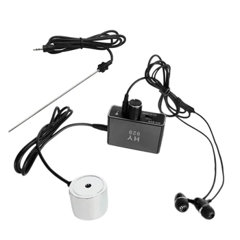 Vodne Pipe Detektor Senzorja Cevi Cevi Puščanja Monitor z Dvojno Sonda Slušalke Vode Cevovod Lokator Tester Dodatki za Vgradnjo