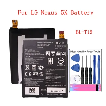 Novo 2700mAh BLT19 BL-T19 Nadomestna Baterija Za LG Nexus 5X H790 H791 H798 BL T19 Visoke Kakovosti Mobilni Telefon Baterija + Orodja