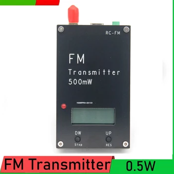 2000M 0,5 W UKV-Oddajnik W LED Digitalni prikaz Frekvence Stereo FM Oddajnik ZA DSP Radijskih Postaj, ki oddaja Kampusu Sprejemnik