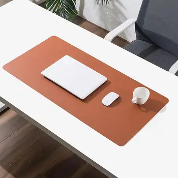 Nepremočljiva Desk Mat Desk Mat Mehka Velike Anti-slip odporen na Praske Umetno Usnje Gladko, Veliko Trenja Office Desktop Mouse Pad