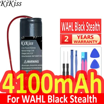 4100mAh KiKiss Zmogljivo Baterijo Black Prikrite za WAHL Black Prikrite, Chrome,Akumulatorski Čarobno Posnetek,Višji Akumulatorski,Funt 4,Supe
