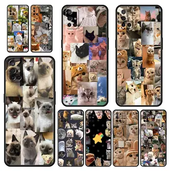 Mačka Meme Smešno Živali Primeru Telefon Za OnePlus 10 9 Pro 9T 10R 9R 9RT 8T 8 7 6T 7T Nord 2T CE 2 5G N200 N10 N100 Mehko Črni Pokrov
