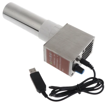A60S BBQ Prenosni Ventilator Zraka Ventilator USB 5-12V Nastavljiva Hitrost 13500R za Žar Kampiranje Ogenj Oglje Padec Ladijskega prometa