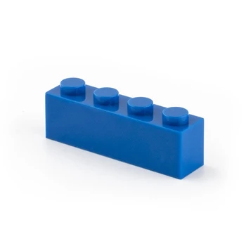 Gradniki 1x4 Pike Debele Številke Opeke Izobraževalne Ustvarjalne Velikost Združljiv z Lego kock DIY Igrače Accessorie 3010