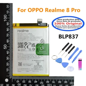 BLP837 4500mAh Originalne Baterije Za NASPROTNEGA Realme 8 Pro 8Pro Visoke Kakovosti Mobilni Telefon Baterije Bateria
