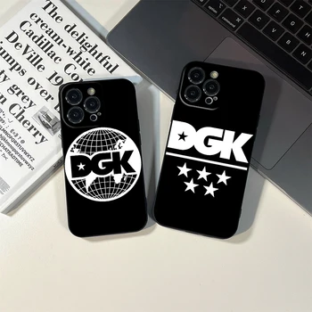 Za IPhone 15 Pro Fashion DGKs Ves Dan Primeru Telefon za IPhone 12 13 14 XR Pro XS MAX 14 Plus 15 Pro Iphone Black Zajema