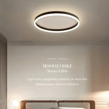 Preprost LED stropne luči sodobnih lestenec, dnevno sobo, jedilnico, kuhinjo, spalnico svetlobe krogu doma dekoracijo notranjih luči