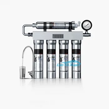 Novo Nadgrajeno Filter Zamenjava opomnik 5 faza mineralne vode filter iz nerjavečega jekla vodo, čistilec za domačo pitno