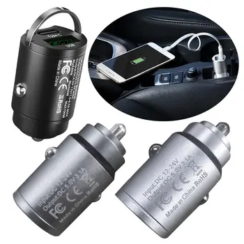 Pribor Adapter Za Telefon, USB + TIP C Vir Napajanja Avtomobilska Elektronika Avto Polnilec Cigaret Dvojno Vtičnico