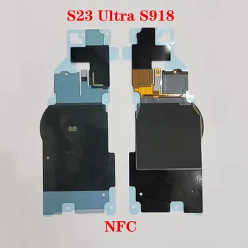 Za Samsung Galaxy S23 Ultra S918 Motherboard Kamera Braket Penutup Besi NFC Grafit Testenine Pendingin Asli