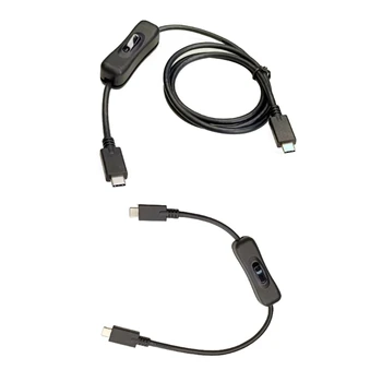 USB C do USB C Stikala za Vklop Kabel USB C do USB C USB3.1 PD100W Polnjenje Kabel za Telefon, Prenosni računalnik z Stikala