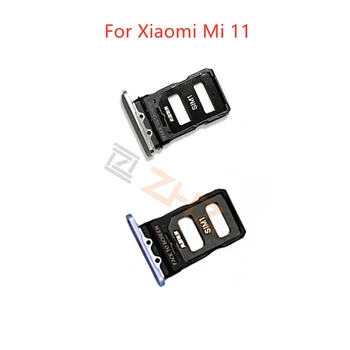 za Xiaomi Mi 11 Kartico Pladenj Imetnik Kartice SIM Micro SD Reža za Kartico SIM Adapter Zamenjava Popravila Rezervnih Delov