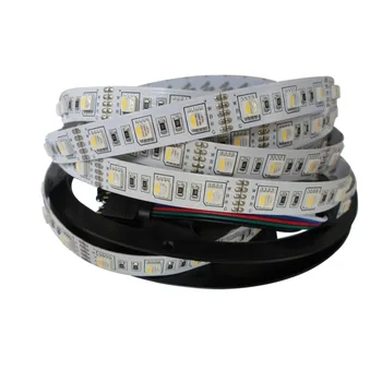 5mX Vroče prodaje 12V 5050smd RGBW LED trakovi, 60LED/m 5m/Rola Najnovejši RGBW LED trak svetlobe brezplačna dostava