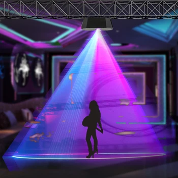 1.5 W RGB barvno obrnjenim lasersko svetlobo skladu svetlobni vzorec, laserska projekcija fazi light show za družino stranka KTV DJ plesišču
