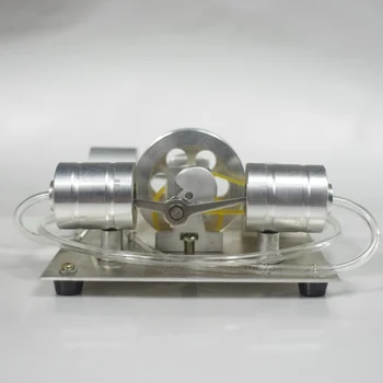 Parni Motor Generator z Motorjem /Radio / LED Osvetlitev Kit Znanost Eksperiment Igrača Zunanji Motor z notranjim Izgorevanjem Igrače Darila
