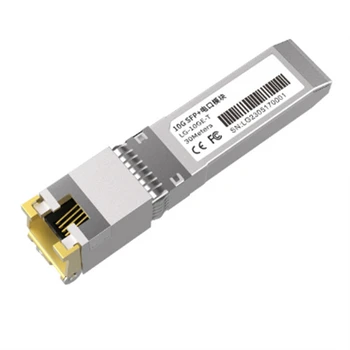 10G SFP+ Modul 10Gbe Baker SFP Moduli Optični Port vrsti Za RJ45 Ethernet Port Gigabit 1000M Sprejemnik, Modul 1 KOS Srebrna